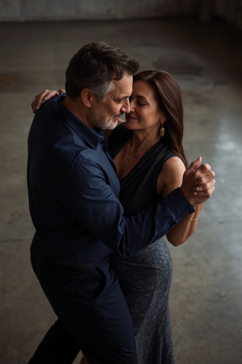 Pareja disfrutando un momento juntos